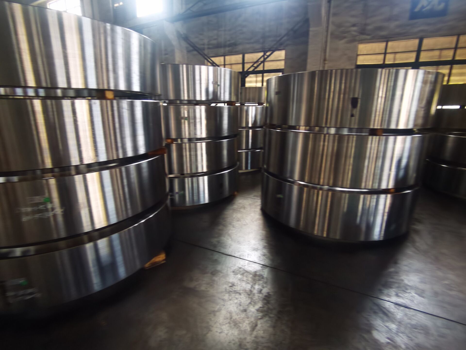 Dicke 250 mm geschmiedete Ringe Wärmebehandlung QT für Kraftwerke und Ausrüstungen des Energiesektors, die Bauteile benötigen