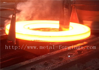 Industrieller Kohlenstoffstahl-Flansch ST52 ST60-2/große geschmiedete Ringe